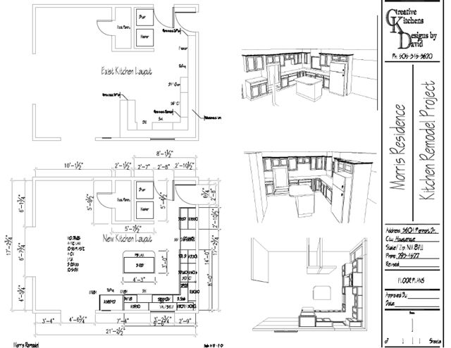 Complete remodel relocation of appliances new island